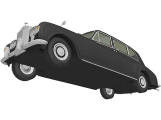 Rolls-Royce Phantom (1963) 3D Model preview
