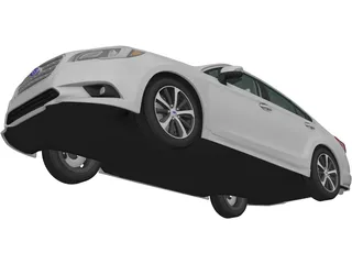 Subaru Legacy (2014) 3D Model preview