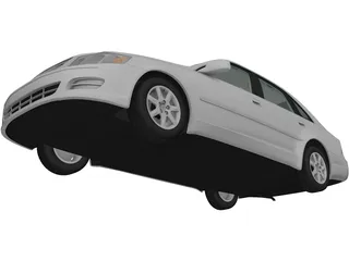 Toyota Avalon XL (2001) 3D Model preview