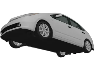 Toyota Prius (2003) 3D Model preview
