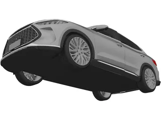 BYD Song Plus 3D Model preview