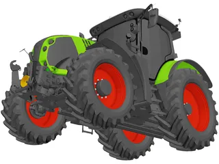 Claas Arion 660-610 3D Model preview