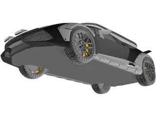 Lamborghini Huracan Sterrato (2023) 3D Model preview
