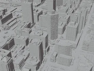Cape Town City, South Africa (2024) 3D Model preview