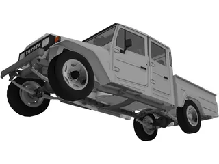 Toyota FJ Cruiser (2006) 3D Model preview