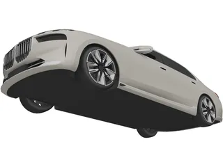 BMW i7 (2024) 3D Model preview