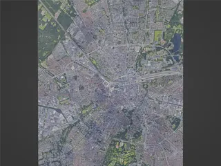 Eindhoven City, Netherlands (2022) 3D Model preview