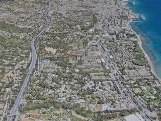 Marbella City, Spain (2023) 3D Model preview