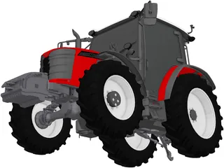 Massey Ferguson MF 4700 M 3D Model preview