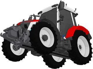 Massey Ferguson MF 5S 3D Model preview