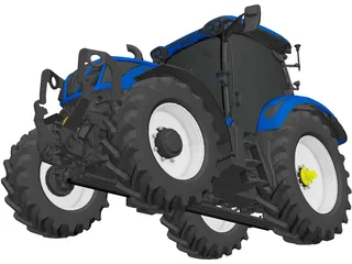 New Holland T6 Series 3D Model preview