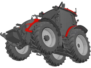 Valtra A Series 3D Model preview