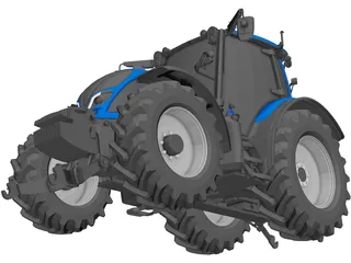 Valtra N Series 3D Model preview