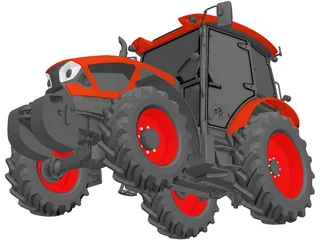 Zetor Major CL 3D Model preview