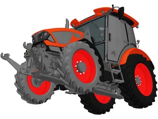 Zetor Proxima HS 3D Model preview