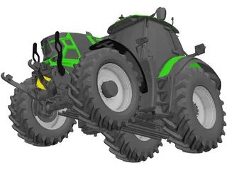 Deutz-Fahr Series 7 TTV HD 3D Model preview