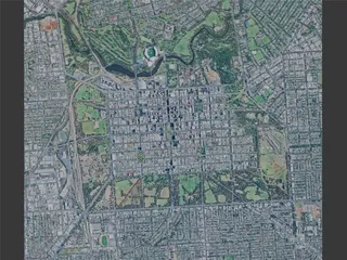 Adelaide City, Australia (2023) 3D Model preview