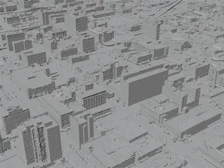 Lincoln City, NE, USA (2024) 3D Model preview