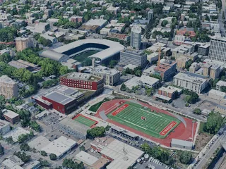 Portland City, OR, USA (2024) 3D Model preview