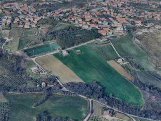 San Marino City, Italy (2024) 3D Model preview