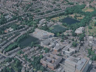 Sheffield City, UK (2023) 3D Model preview