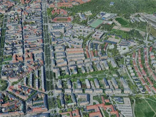 Stockholm City, Sweden (2023) 3D Model preview