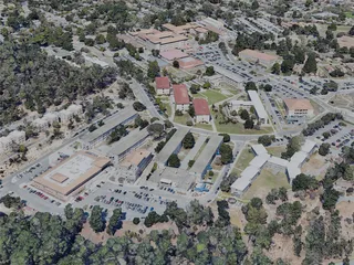 Monterey City, CA, USA (2023) 3D Model preview