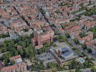 Nuremberg City, Germany (2023) 3D Model preview