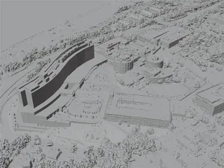 Poughkeepsie City, NY, USA (2023) 3D Model preview