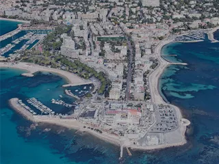 Cannes City, France (2024) 3D Model preview