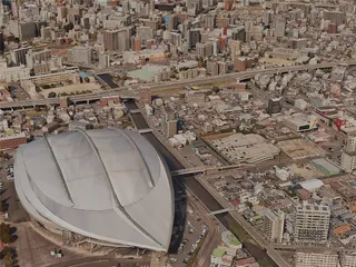 Kitakyushu City, Japan (2023) 3D Model preview