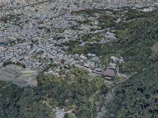 Kyoto City, Japan (2024) 3D Model preview