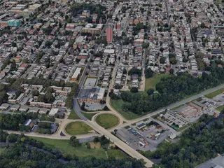 Allentown City, USA (2023) 3D Model preview