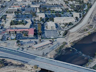 Bakersfield City, USA (2024) 3D Model preview
