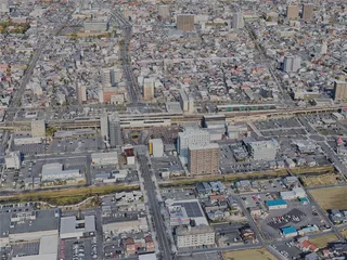 Izumo City, Japan (2024) 3D Model preview