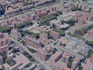Murcia City, Spain (2023) 3D Model preview