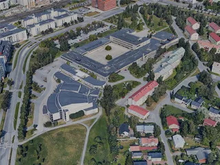 Oulu City, Finland (2024) 3D Model preview