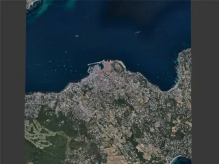 Saint-Tropez City, France (2022) 3D Model preview