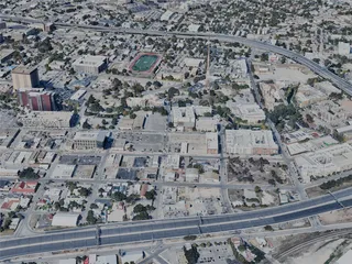 San Antonio City, USA (2024) 3D Model preview
