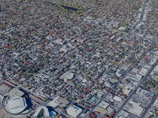 Stockton City, USA (2024) 3D Model preview