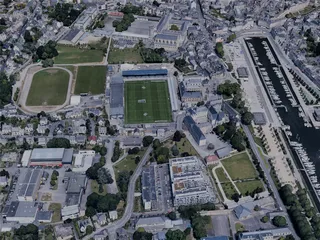 Vannes City, France (2022) 3D Model preview
