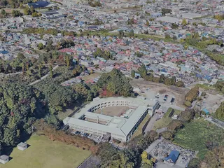 Aizuwakamatsu City, Japan (2024) 3D Model preview