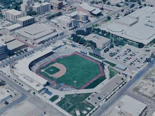 Amarillo City, USA (2023) 3D Model preview