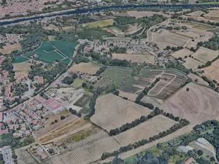 Pavia City, Italy (2023) 3D Model preview