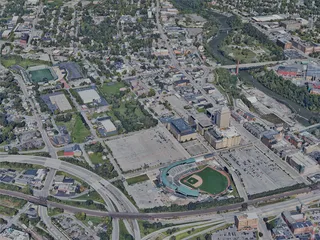 Rochester City, USA (2023) 3D Model preview