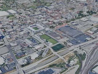St. Louis City, MO, USA (2023) 3D Model preview