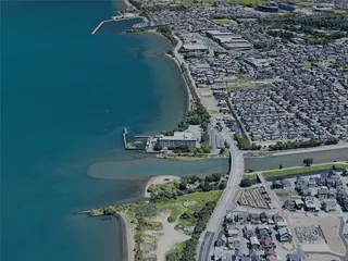 Hikone City, Japan (2023) 3D Model preview