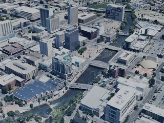 Reno City, USA (2023) 3D Model preview
