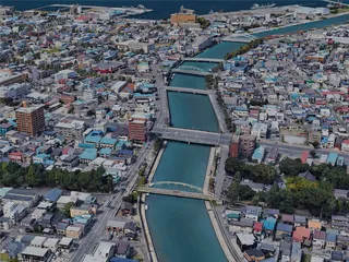 Aomori City, Japan (2023) 3D Model preview