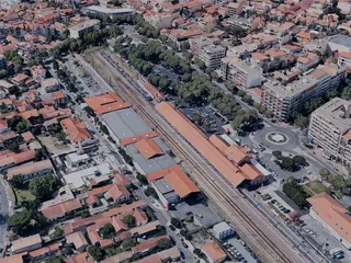 Arcachon City, France (2022) 3D Model preview